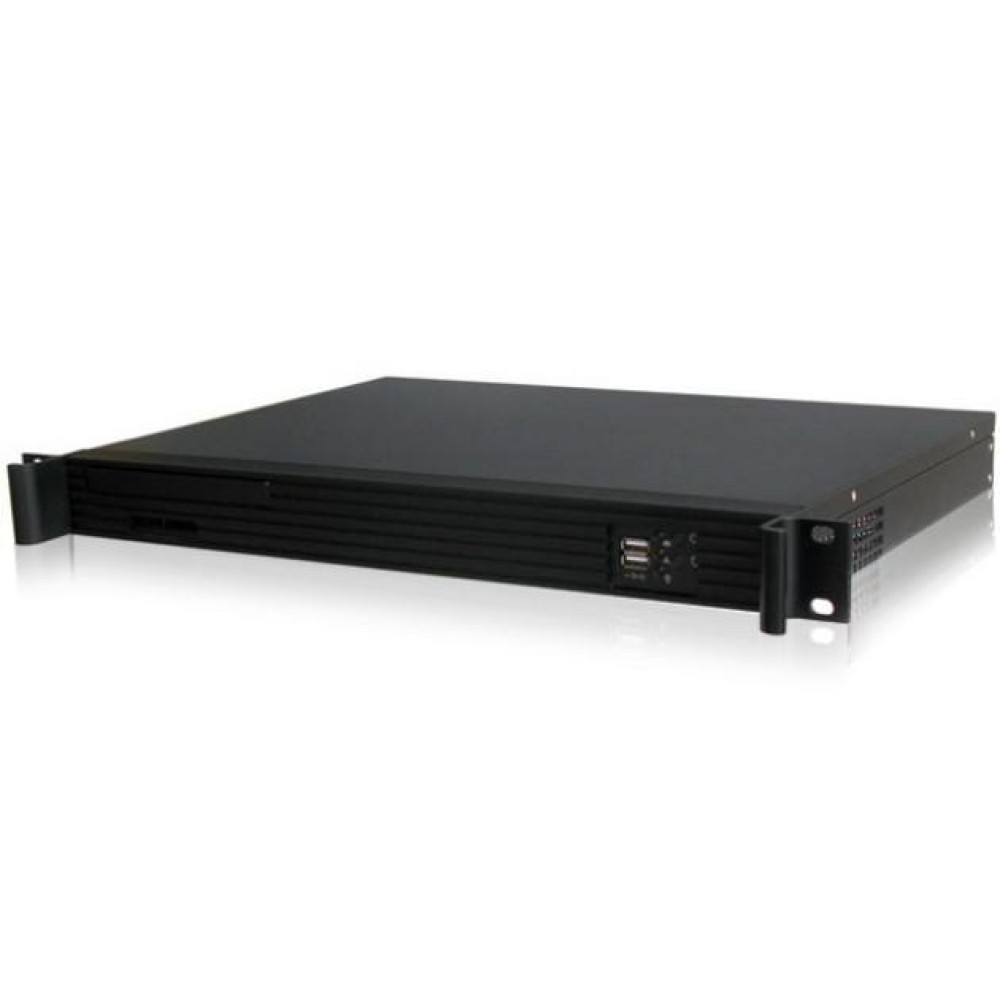 Techly COMPACT RACKMOUNT CHASIS 1U 300MM DEPTH - Mini-ITX, Ansicht 2