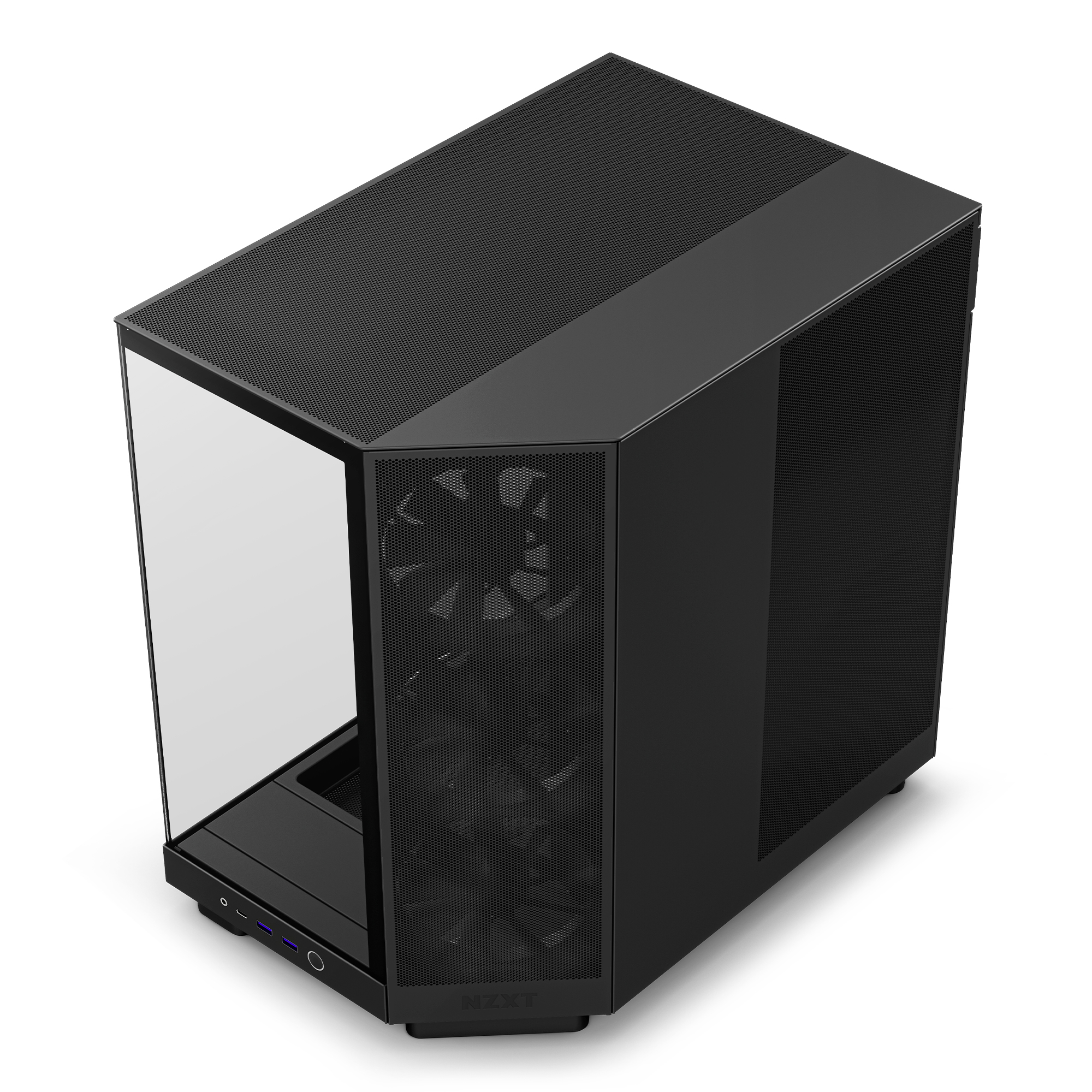 NZXT H6 Flow Compact Dual Chamber Case Matt, Ansicht 2