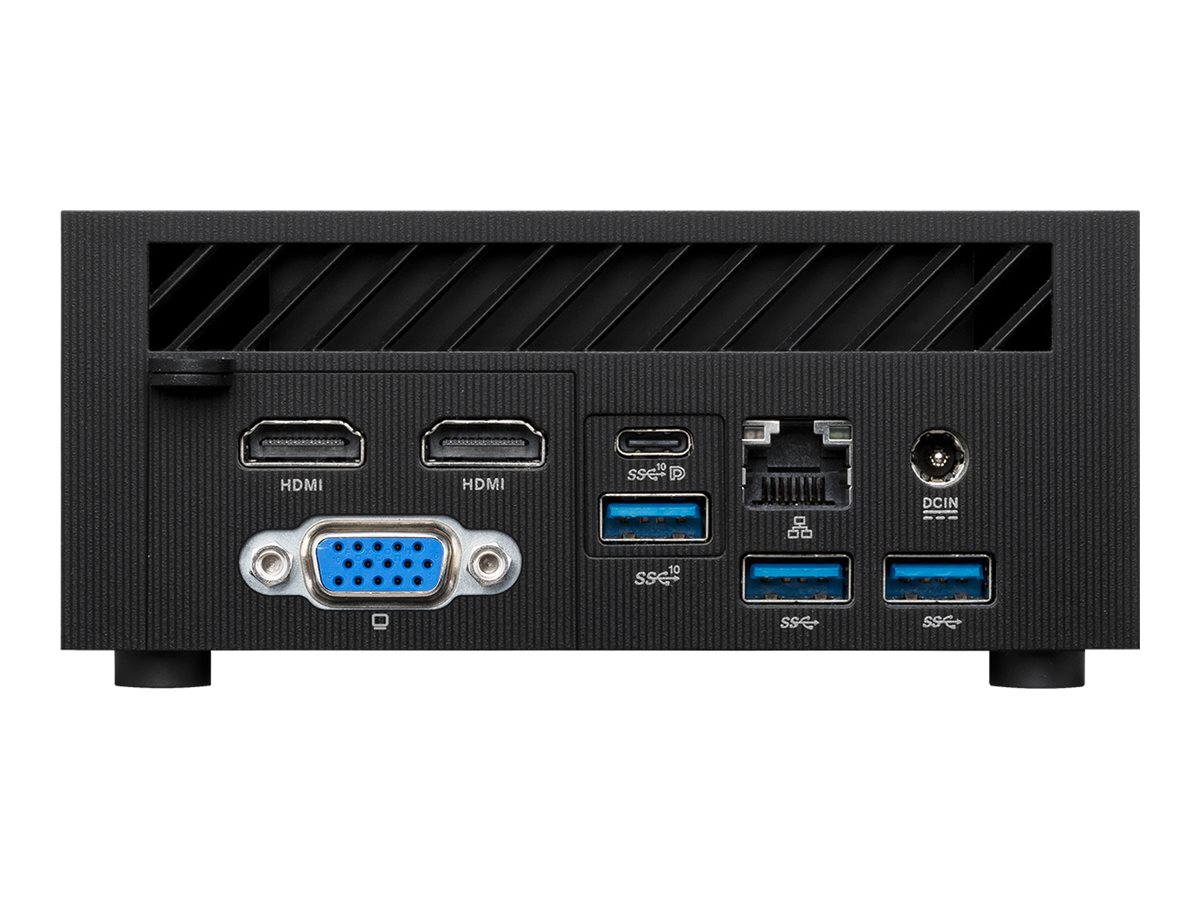 ASUS Mini PC PN52 BBR556HD - Barebone - Mini-PC - 1 x Ryzen 5 5600H  3.3 GHz - RAM 0 GB - Radeon Graphics - Wi-Fi 6E Bluetooth 5.2 2.5GbE 1GbE - WLAN: 802.11abgnacax (Wi-Fi 6E)