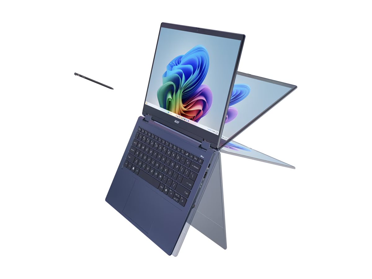 Acer Swift Spin 14 AI SFSP14-Q51T - Flip-Design - Snapdragon X2 Elite X2E-78-100 - Win 11 Home - Qualcomm Adreno - 16 GB RAM - 512 GB SSD NVMe - 35.6 cm (14")