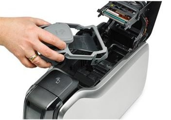 Zebra ZC300 - Plastikkartendrucker - Farbe - Thermosublimation/thermische Übertragung - CR-80 Card (85.6 x 54 mm), Ansicht 3