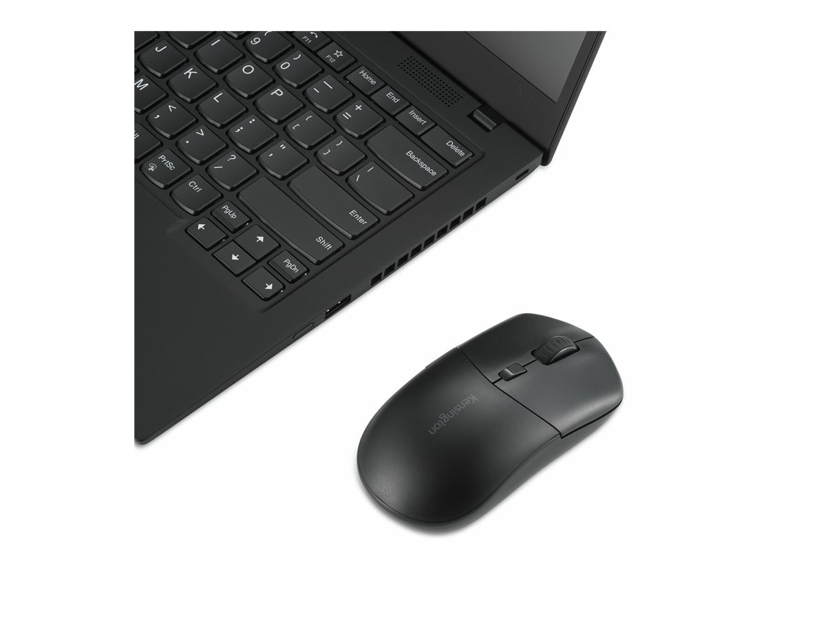 Kensington MY430 EQ - Maus - mehrere Geräte wiederaufladbar - optisch - 6 Tasten - kabellos - 2.4 GHz Bluetooth - kabelloser Empfänger (USB)