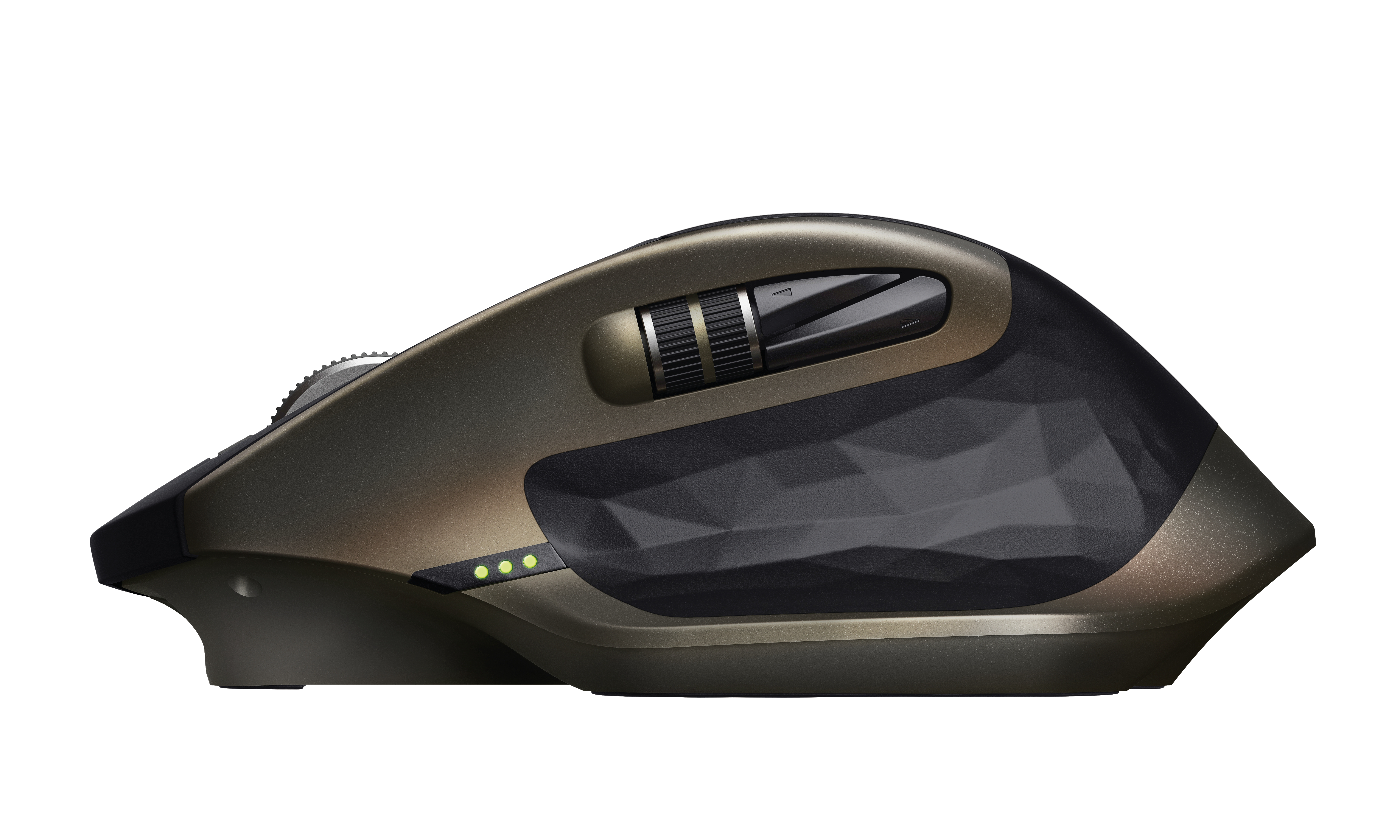 Logitech MX Master Wireless Mouse - rechts - Laser - RF Wireless + Bluetooth - 1000 DPI - Schwarz - Bronze