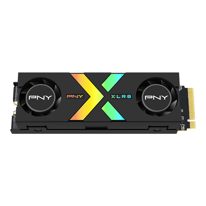 PNY XLR8 CS3150 - SSD - 1 TB - intern - M.2 2280 - PCI Express 5.0 x4 (NVMe), Ansicht 2