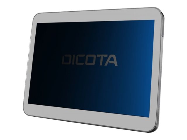 Dicota Secret - Bildschirmschutz für Tablet - Porträt - Folie - mit Sichtschutzfilter - 2-Wege - klebend - 10.9 - Schwarz - für Apple 10.9-inch iPad (10. Generation)