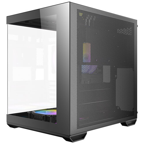 Antec CX60M ARGB Mini Tower Black - Midi/Minitower - ATX, Ansicht 3