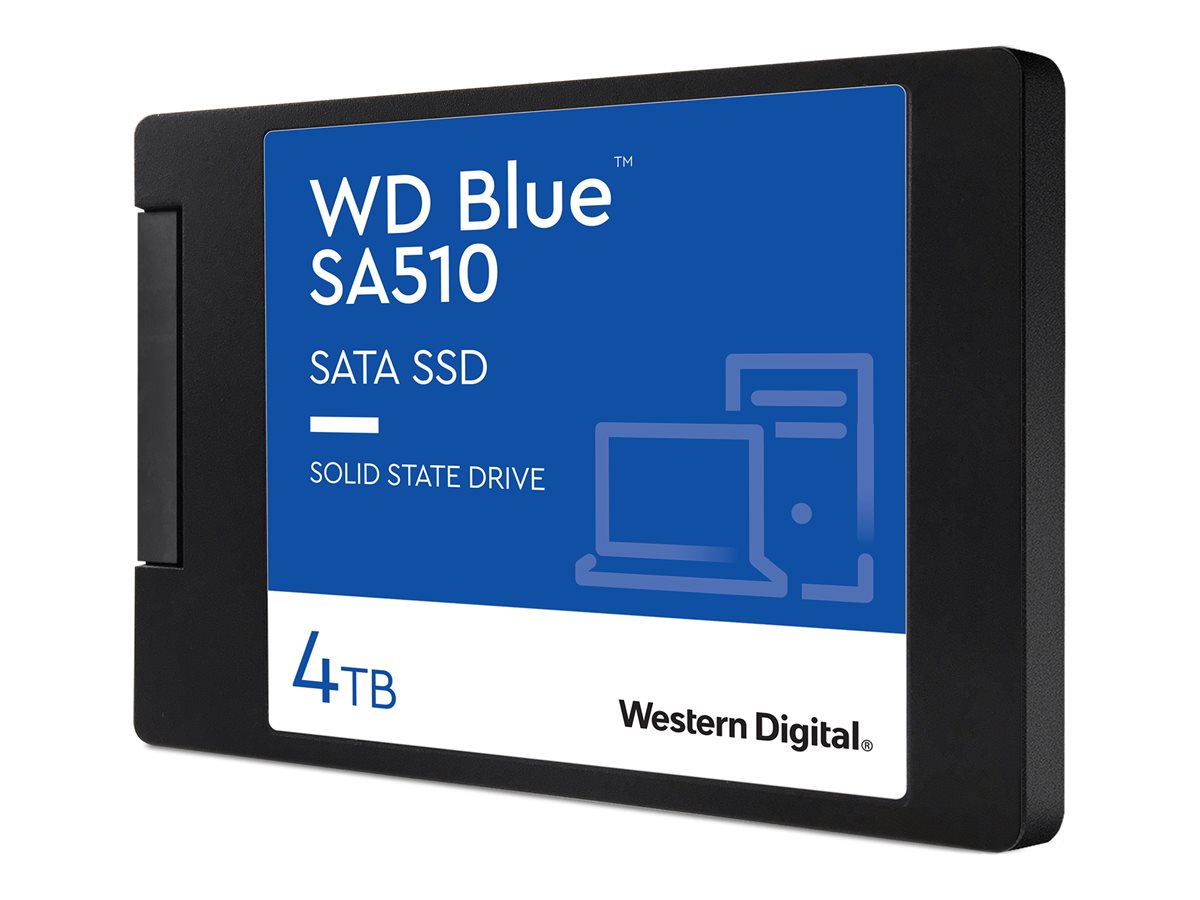 WD Blue SA510 WDS400T3B0A - SSD - 4 TB - intern - 2.5" (6.4 cm)