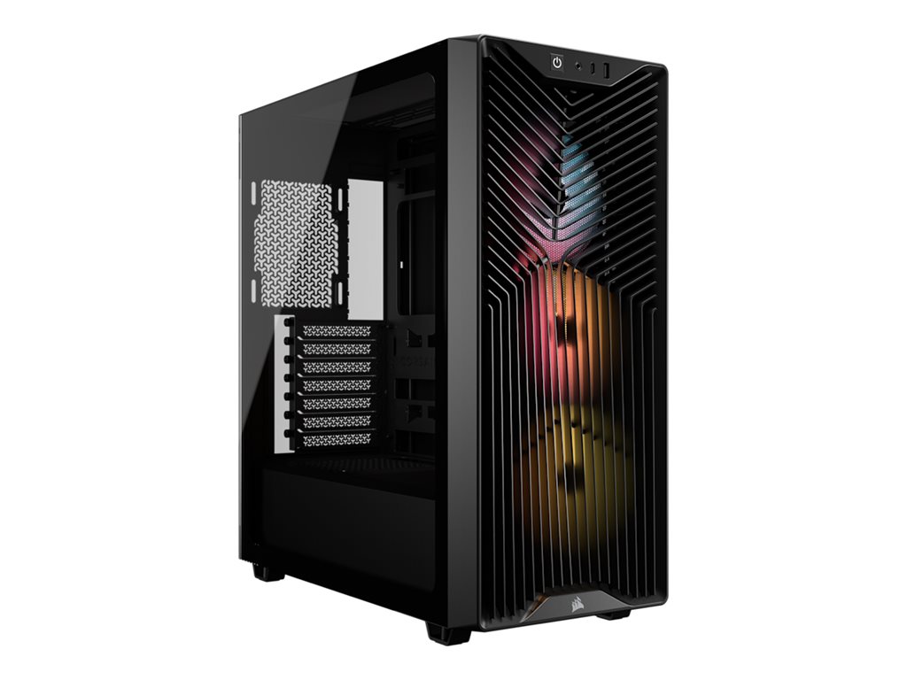 Corsair 3200D RS ARGB - Mid tower - ATX - Seitenteil mit Fenster (gehärtetes Glas)
