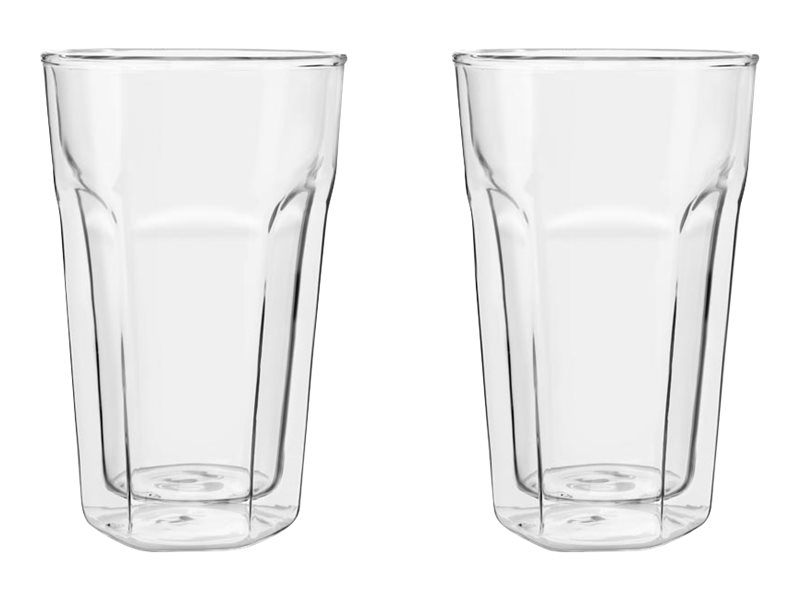 Zilverstad Leopold Vienna - Latte Macchiato-Glass - Grösse 8.6 cm diameter - Höhe 13.3 cm - 280 ml (Packung mit 2), Ansicht 2