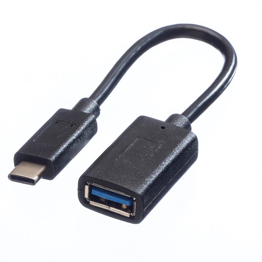 VALUE USB-Kabel - USB-C (M) zu USB Typ A (W), Ansicht 2