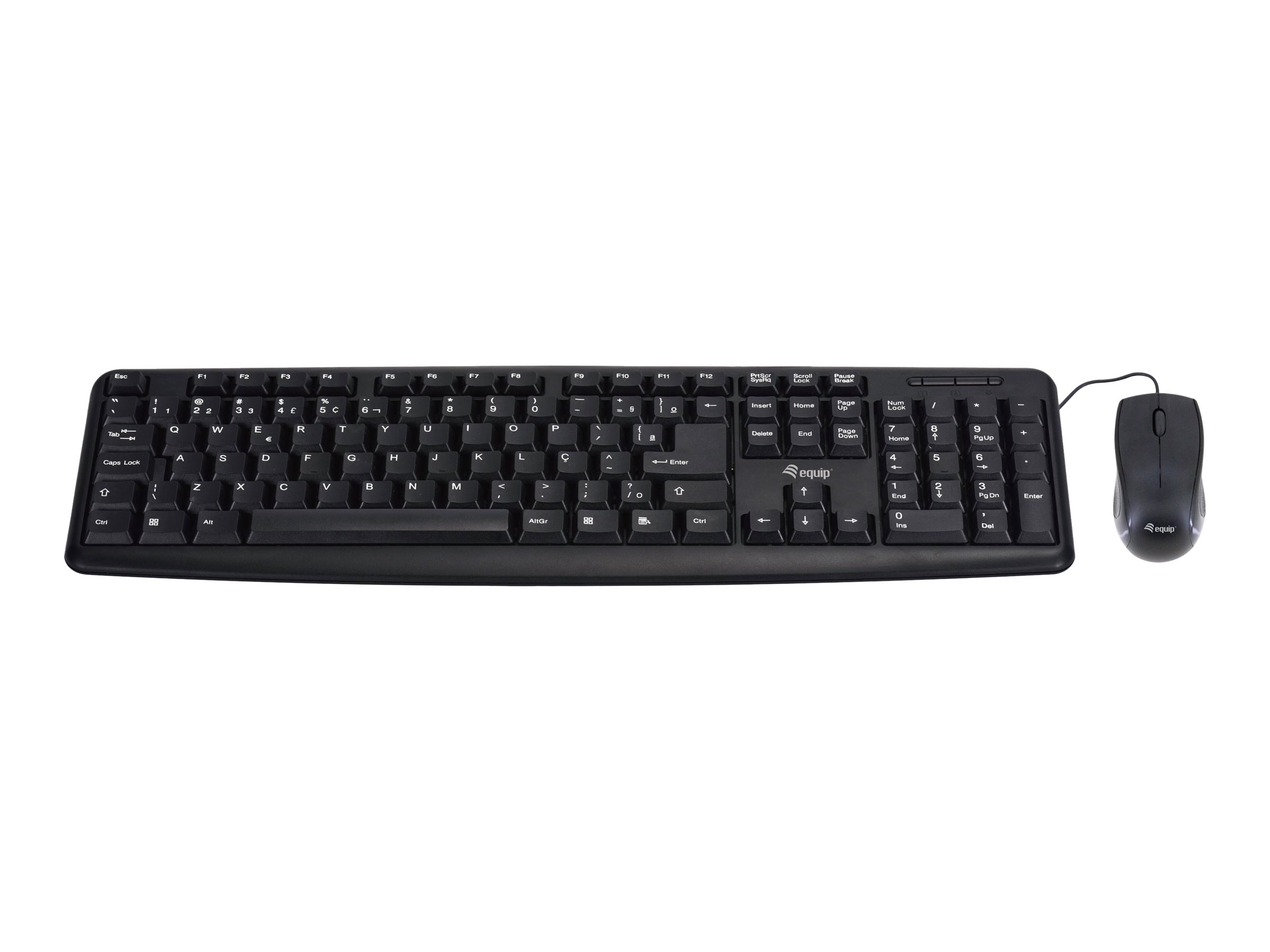 Equip Life - Tastatur-und-Maus-Set - USB - Spanisch