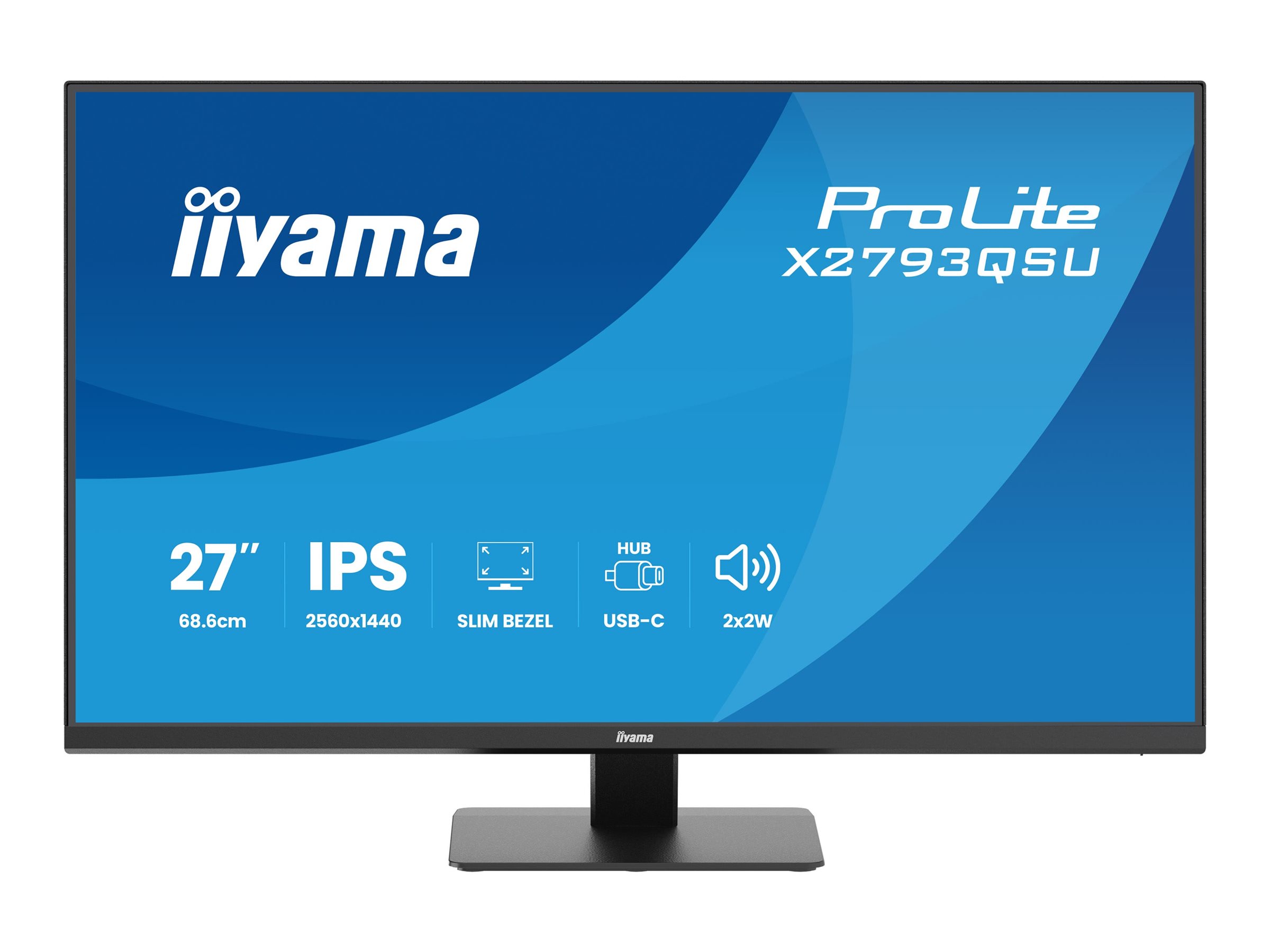 Iiyama ProLite X2793QSU-B1 - LED-Monitor - 68.6 cm (27")