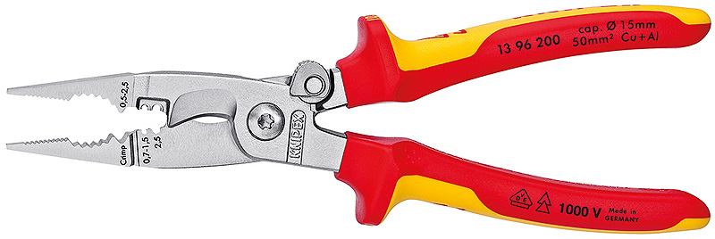 KNIPEX Multifunktionszange - isoliert - 200, Ansicht 2