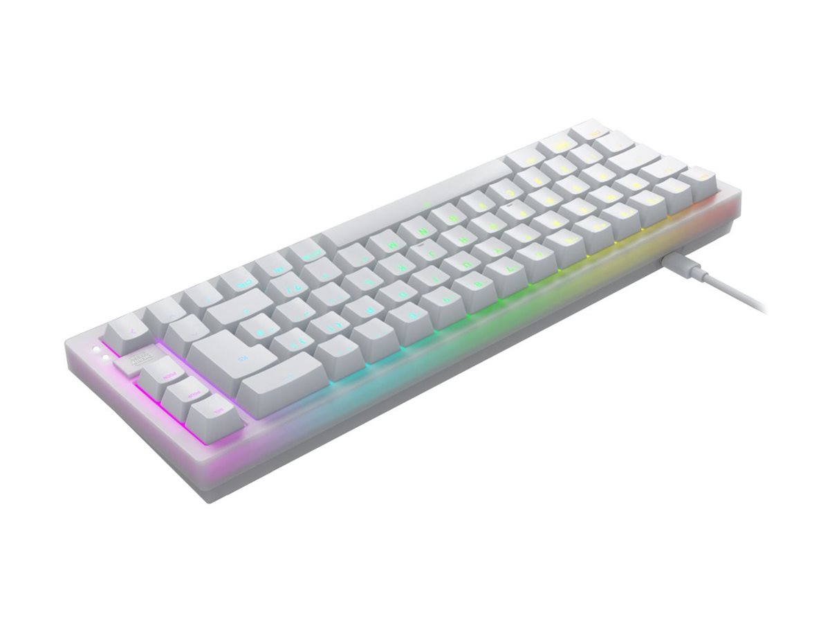 Xtrfy K5V2 65%/WHITE - corded - mechanical - TL: US, QWERTY, Ansicht 3