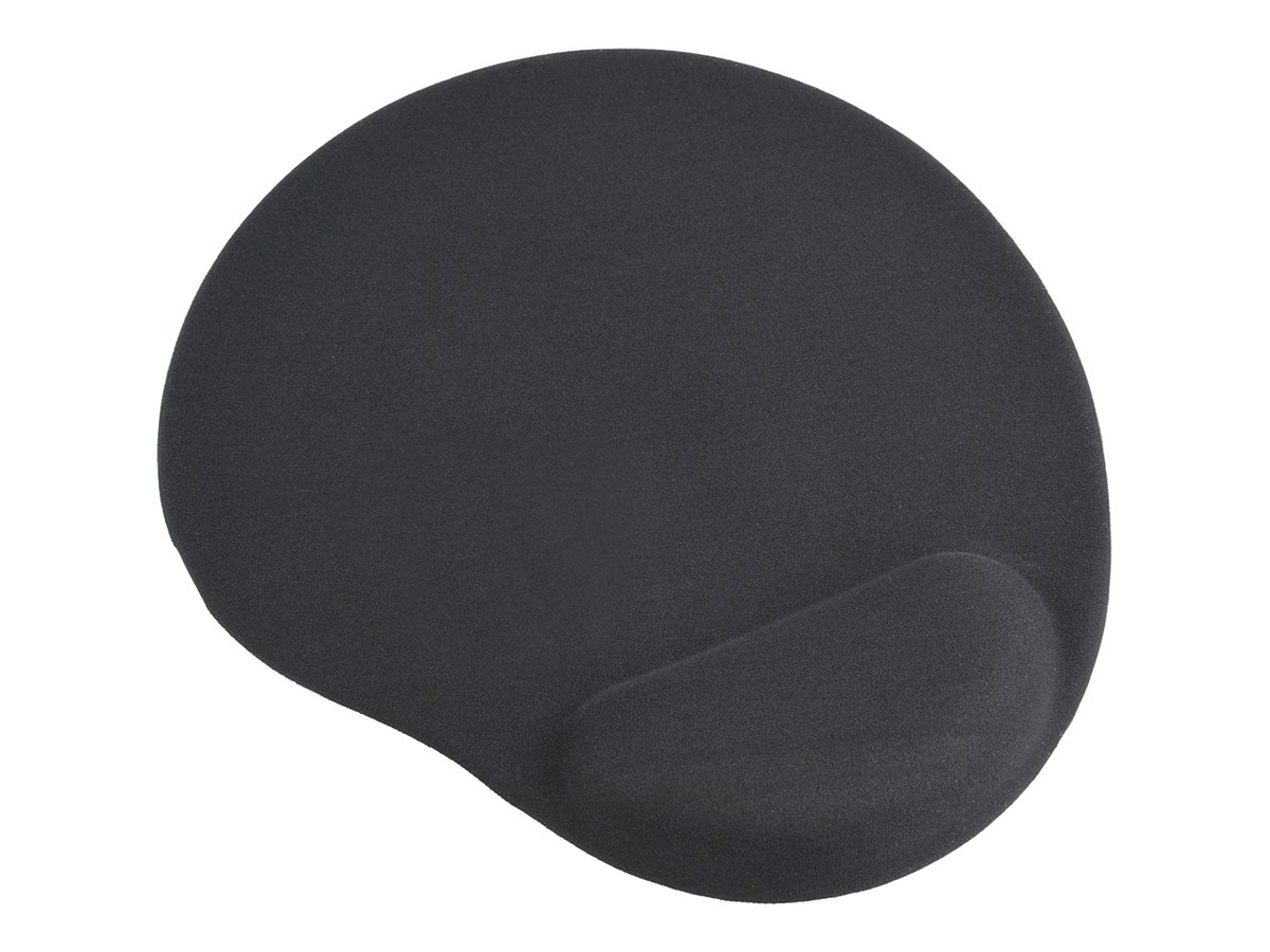 Gembird MP-GEL-BLACK - Mauspad mit Handgelenkpolsterkissen, Ansicht 3