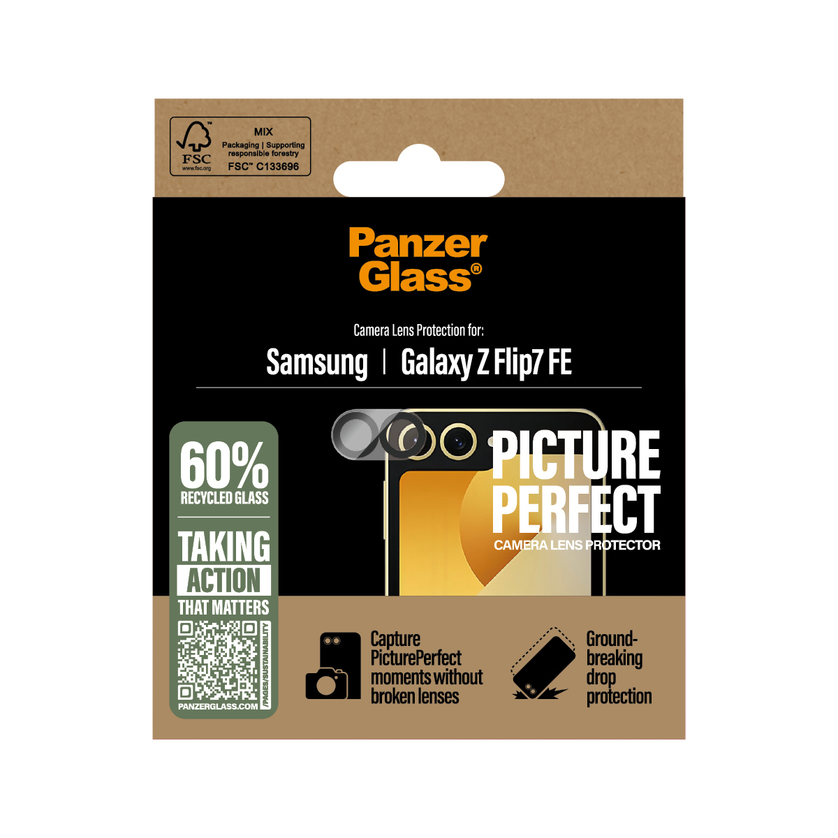 PanzerGlass PicturePerfect Lens Protector Galaxy Z Flip7 FE, Ansicht 3
