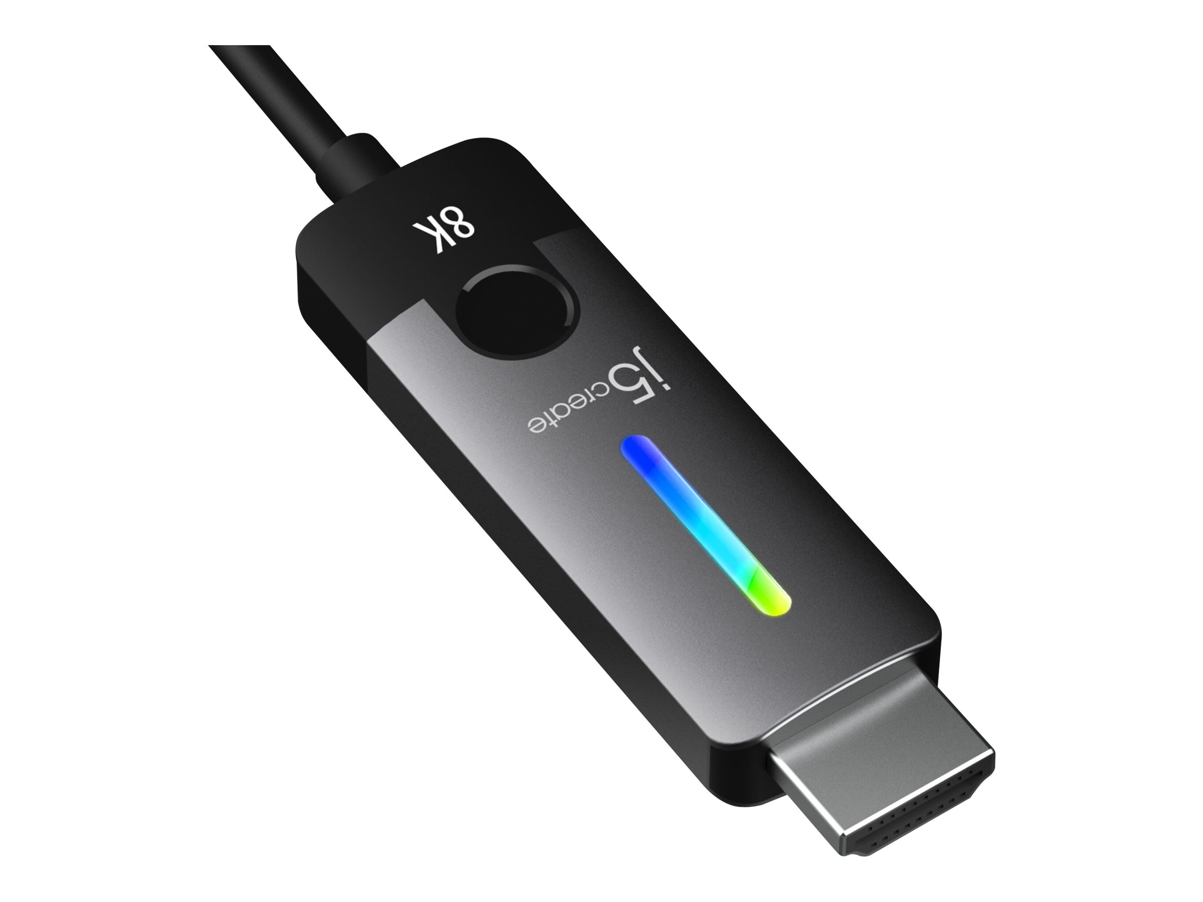 j5create JCC157 - Adapterkabel - 24 pin USB-C männlich zu HDMI männlich - 1.8 m - abgeschirmt - Weltraum grau/schwarz, Ansicht 3