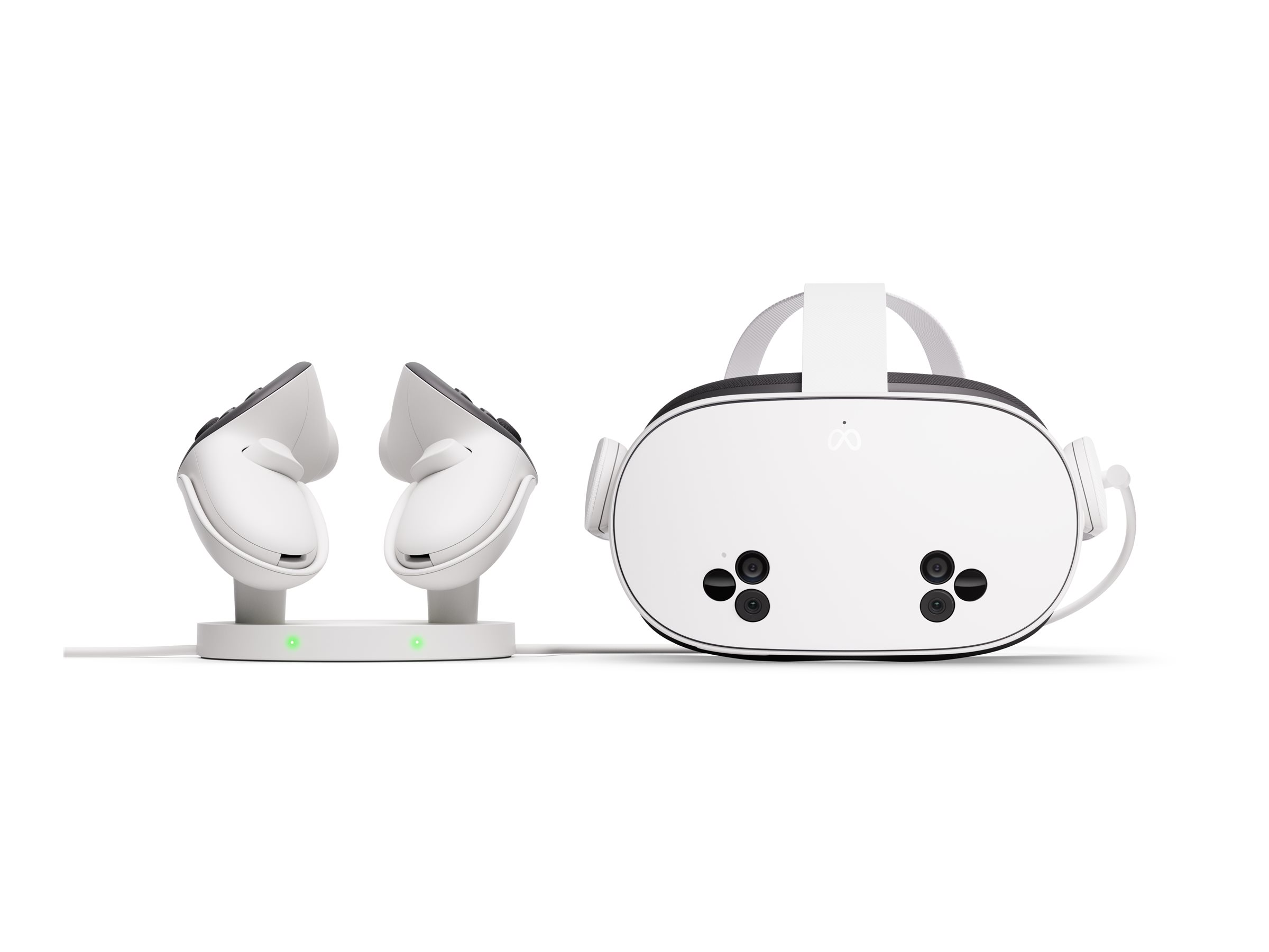 META Ladestation - kompakt + Batterie 2 x - Li-Ion - 167 mAh - 0.64 Wh - 27 Watt (24 pin USB-C), Ansicht 2