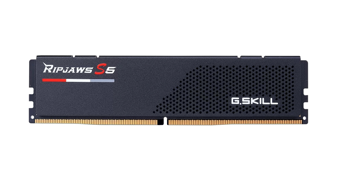 G.Skill D564GB 6400-32 Ripjaws S5 bk K2 GSK F5-6400J3239G32GX2-RS5K, Ansicht 4