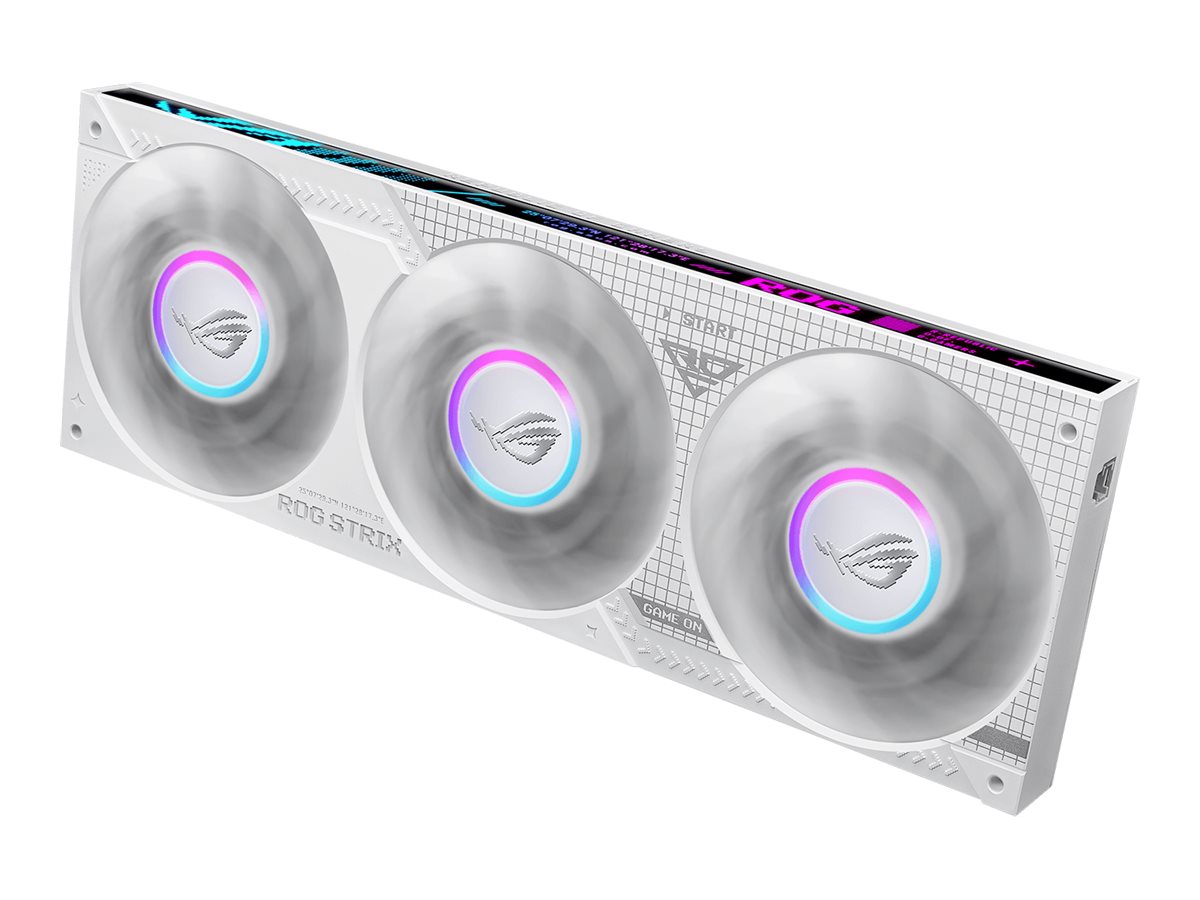 ASUS ROG STRIX LC IV 360 ARGB LCD - White Edition - Prozessor-Flüssigkeitskühlsystem - (für: LGA1700, LGA1851, AM4, AM5)