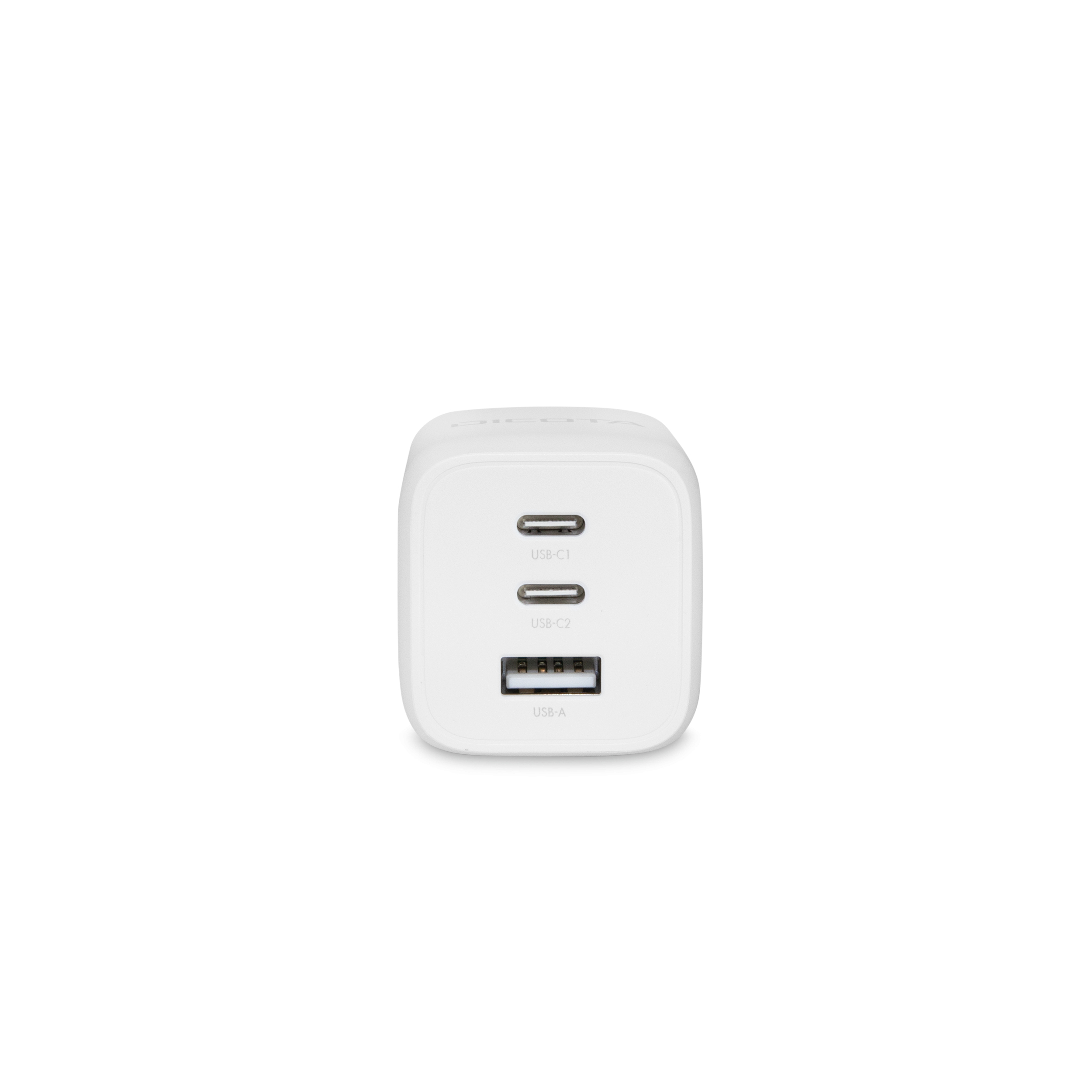 Dicota Compact 3-Port GaN Wall Charger 65W EU white, Ansicht 4