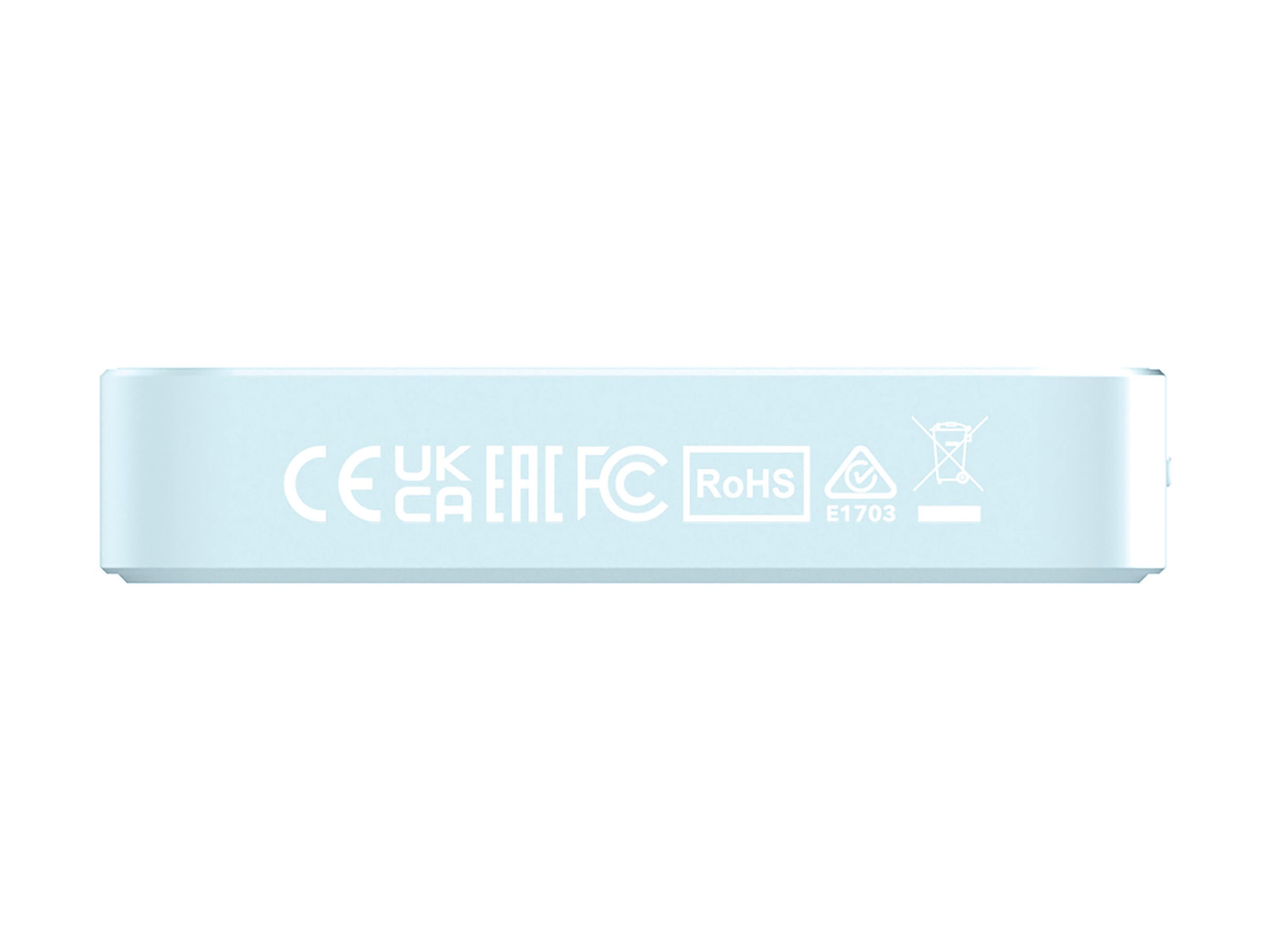 Verbatim Charge 'n' Go - Induktive Power Bank - magnetisch, mit Ständer - Li-Pol - 10000 mAh - 20 Watt - 3 A - Blau, Ansicht 5