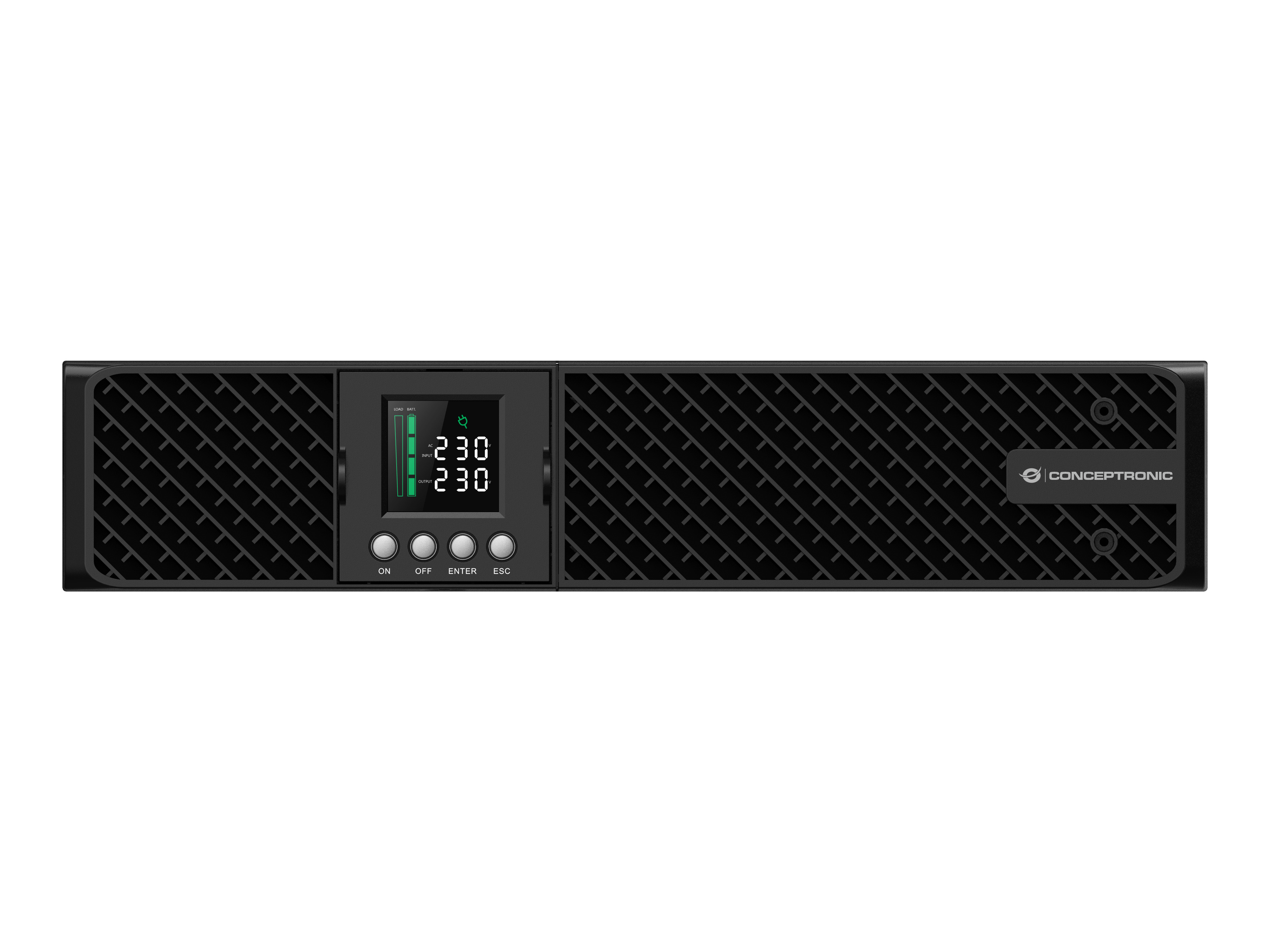 Conceptronic ZEUS51E1K 1000VA 1000W Online USV - IEC - Doppelwandler (Online) - 1 kVA - 1000 W - Sine - 22, Ansicht 2