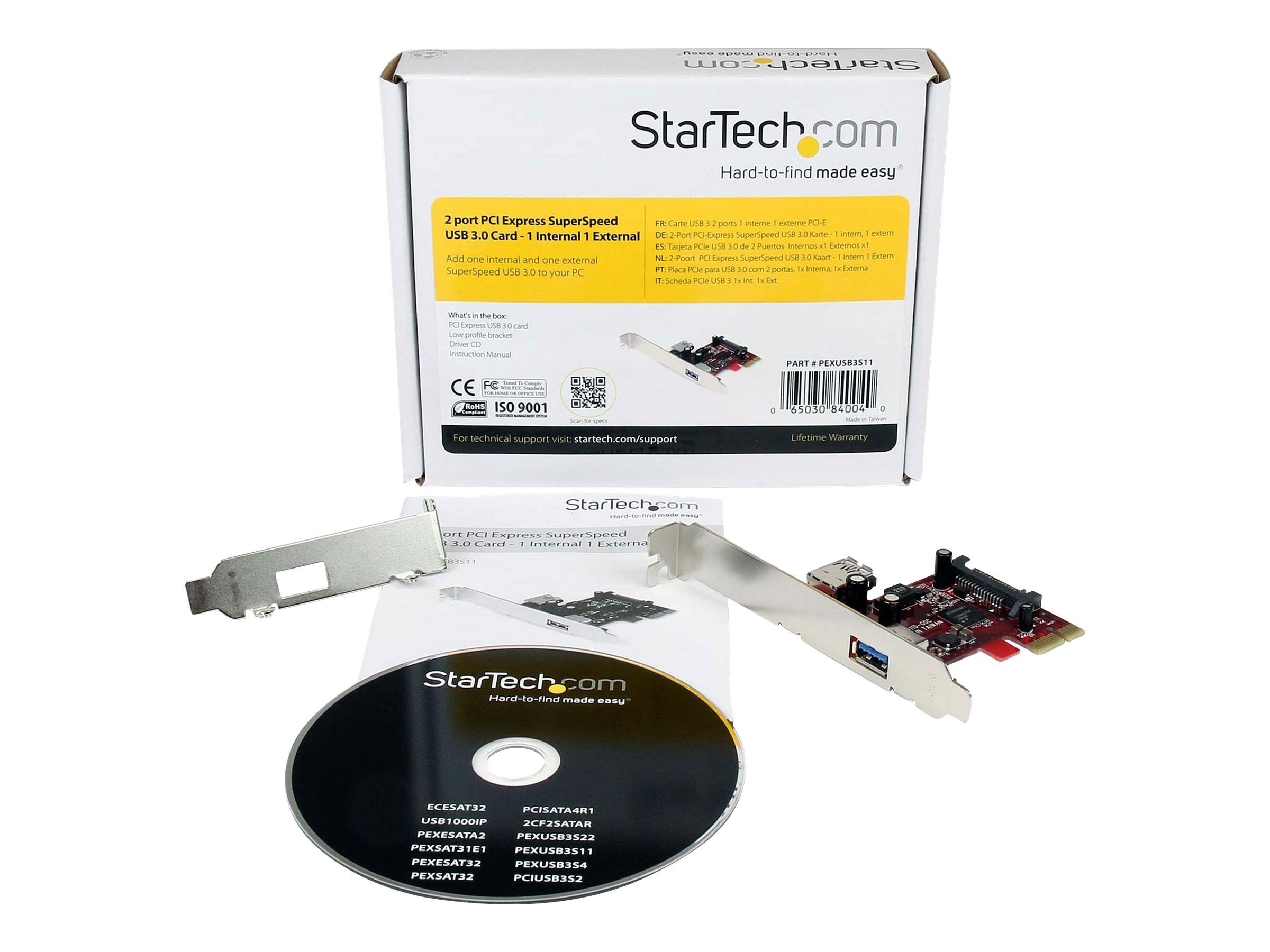 StarTech.com 2 Port USB 3.0 SuperSpeed PCI Express