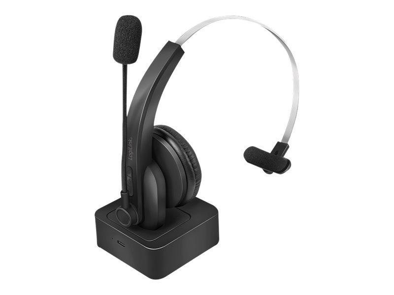 Logilink Bluetooth Headset Mono m.headband & charging stand (BT0059)