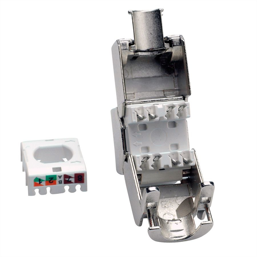 VALUE Modulare Eingabe - RJ-45 - Silber, Ansicht 3