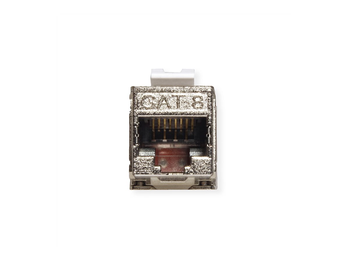ROLINE Modulare Eingabe - RJ-45 - Silber, Ansicht 3