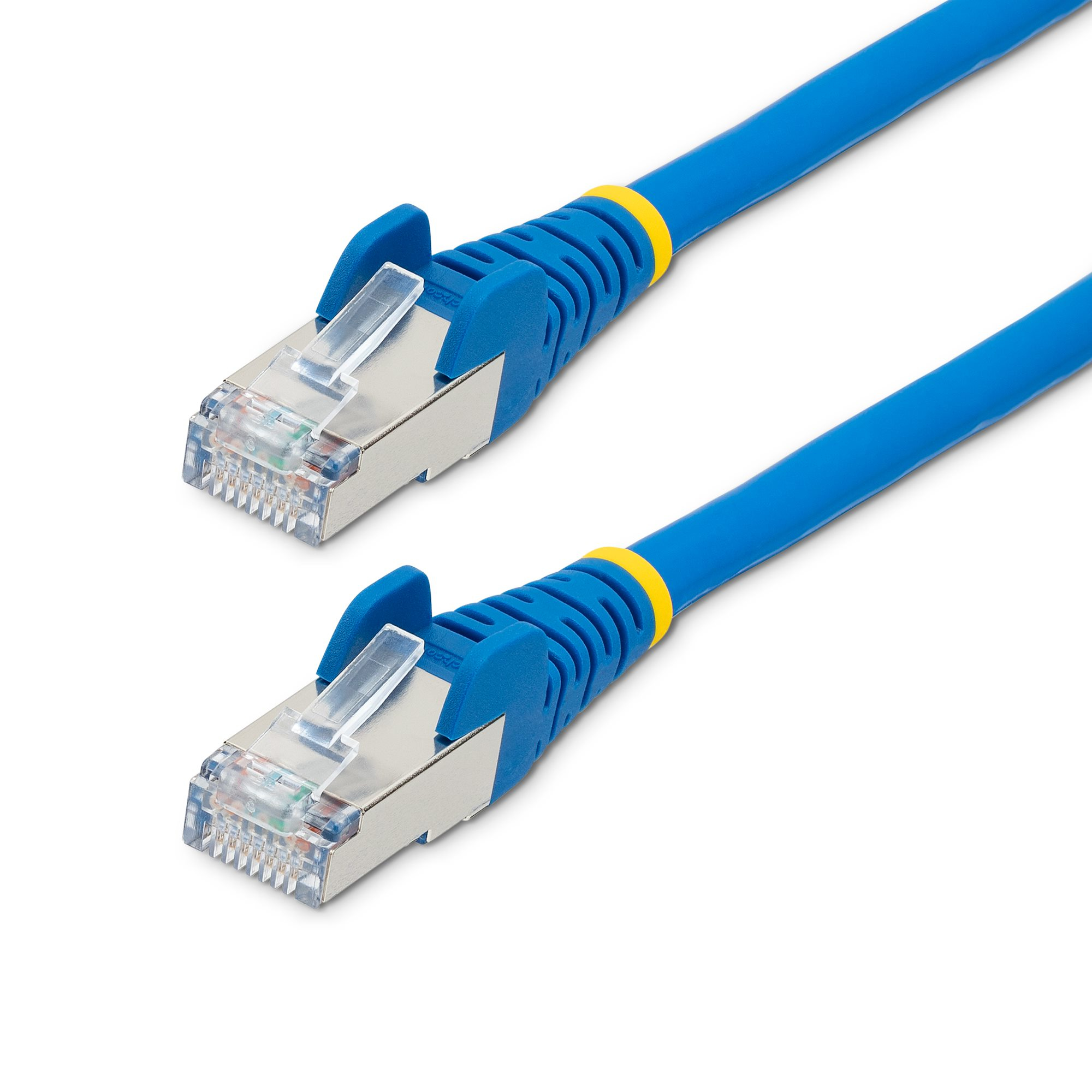 StarTech.com 1m CAT6a Ethernet Cable - Blue - Low Smoke Zero Halogen (LSZH), Ansicht 2