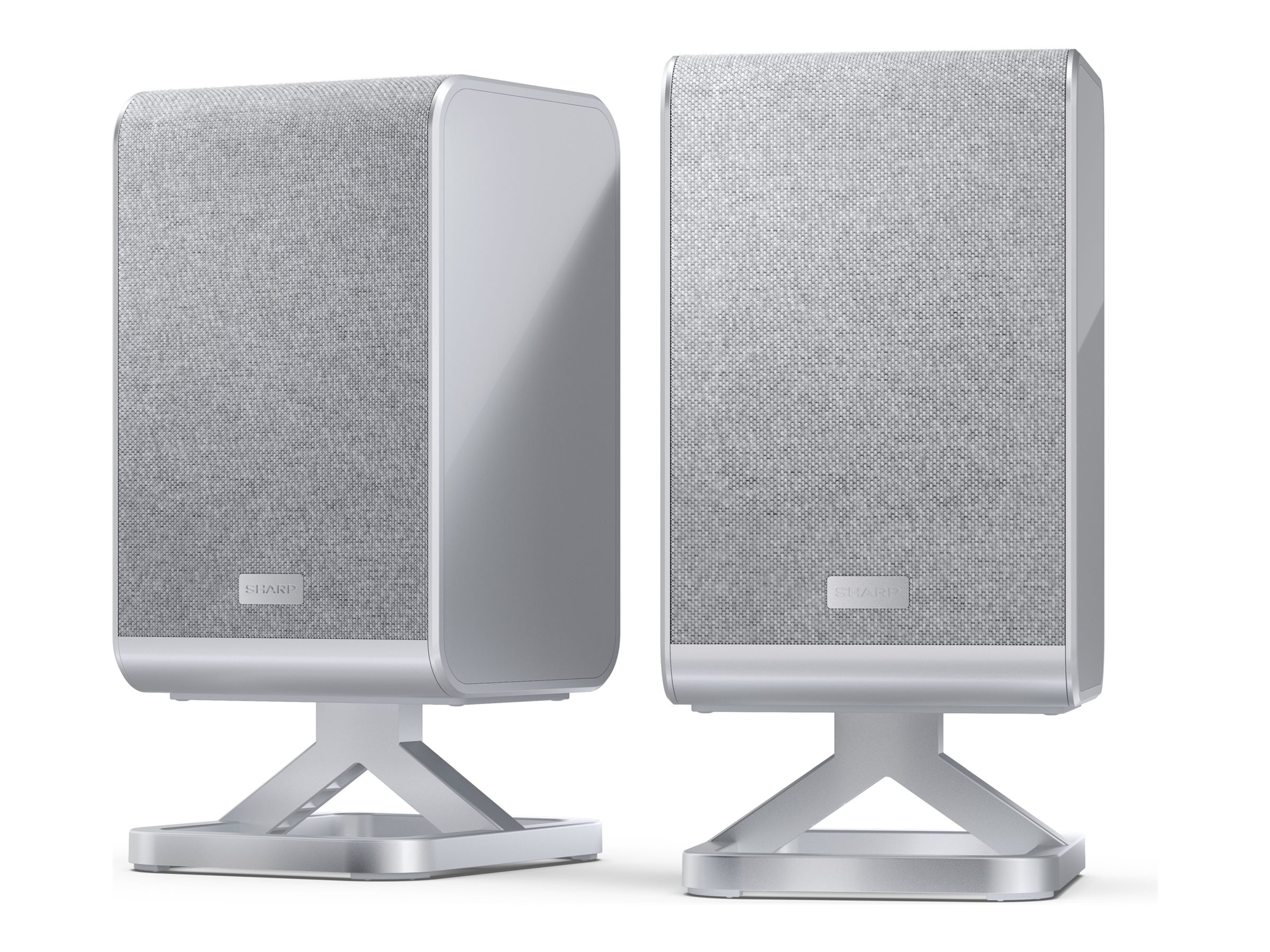 Sharp HT-SPR52021 kabell. Surround-Lautsprecher silber - Audio, Ansicht 3