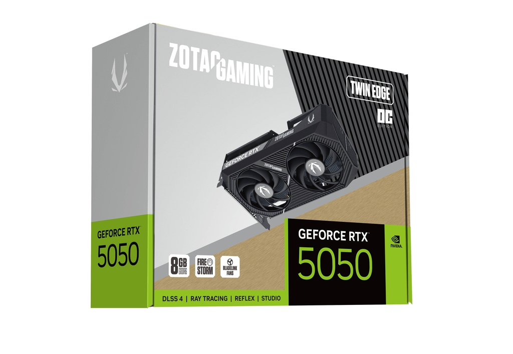 ZOTAC GAMING Twin Edge OC - Grafikkarten - GeForce RTX 5050, Ansicht 2