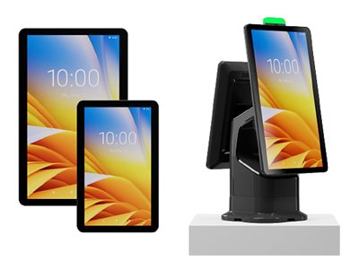 Zebra KC50 - Kiosk - 1 5430 - RAM 8 GB - Flash 128 GB - 1GbE, Bluetooth, Wi-Fi, Bluetooth, NFC - Monitor: LED 15, Ansicht 2