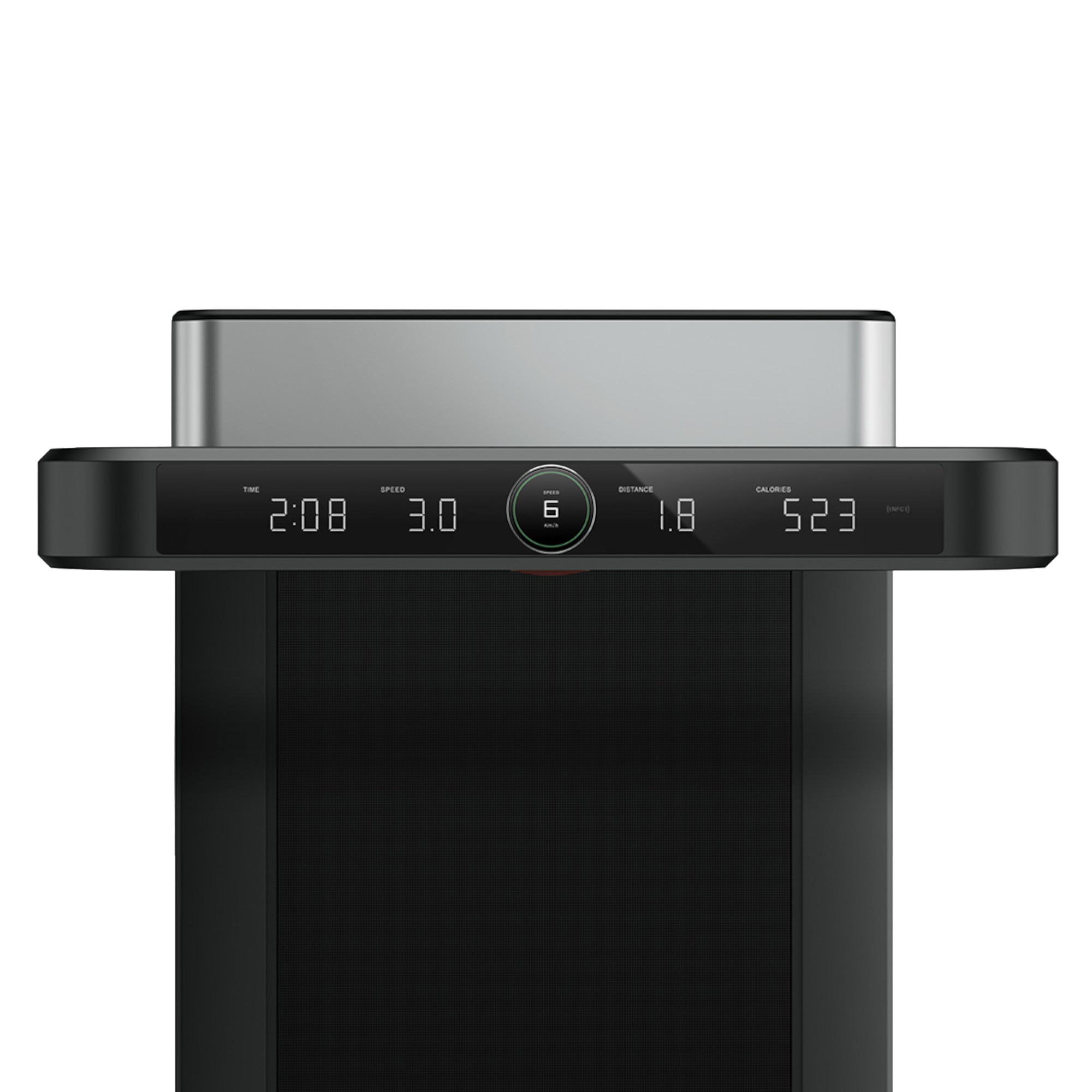 KingSmith X21 - 100 kg - 0,5 km/h - 12 km/h - Kalorien - Distanz - Geschwindigkeit - Step counter - Zeit - Grau - ABS, Ansicht 4