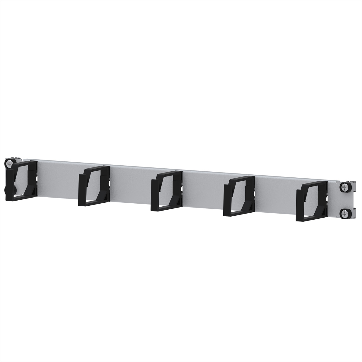 APRA apraNET - Kabelführungsplatte für Schaltschrank - RAL 7035 - 1U - 48.3 cm (19), Ansicht 2
