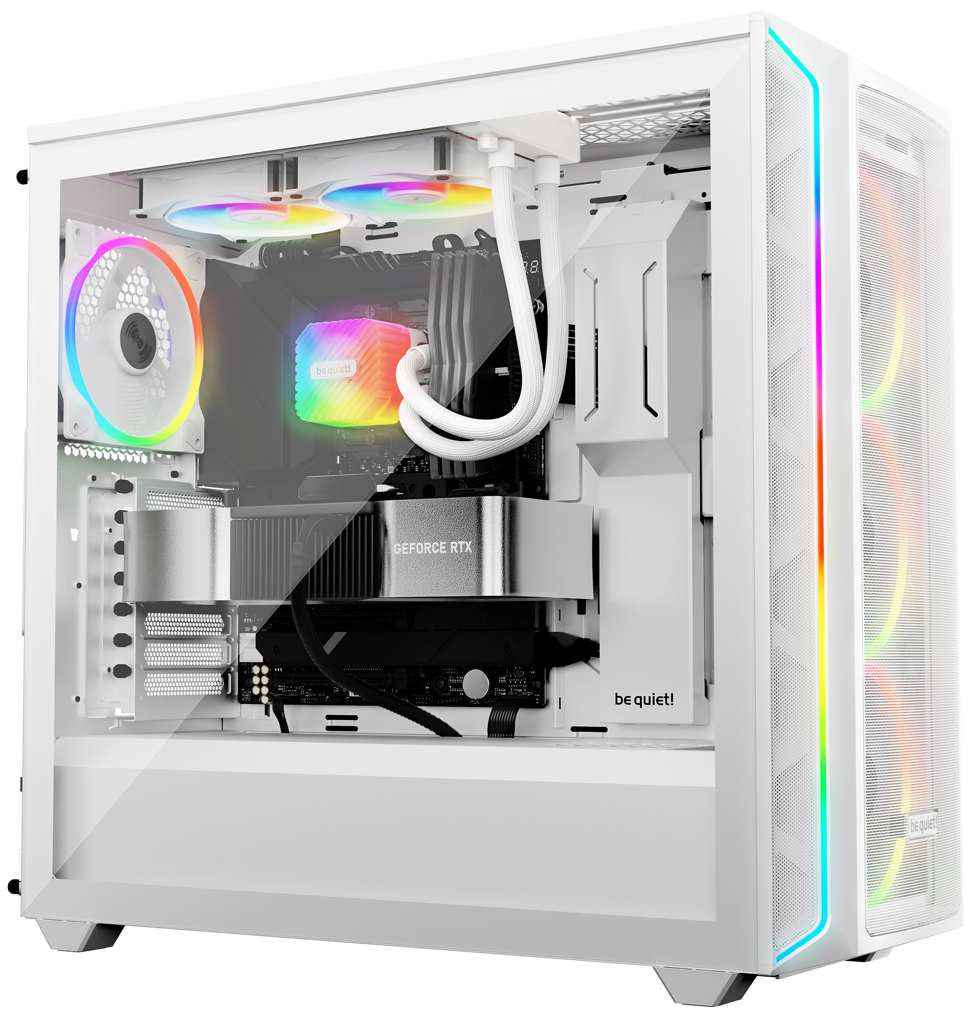 Be Quiet! Light Loop - Prozessor-Flüssigkeitskühlsystem - Kühlergröße: 240 mm - (für: AM5, AM4, LGA1851, LGA1700,…), Ansicht 4