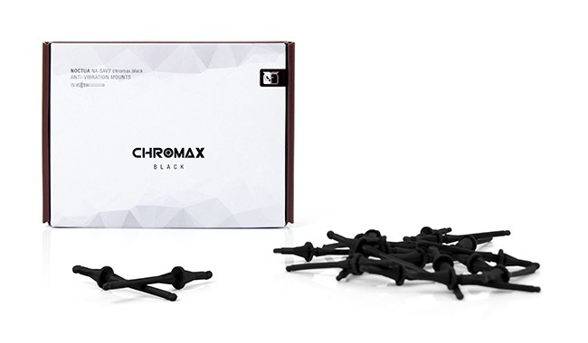 Noctua chromax NA-SAV2 - Vibrationsdämpfer-Kit für Systemlüfter, Ansicht 3