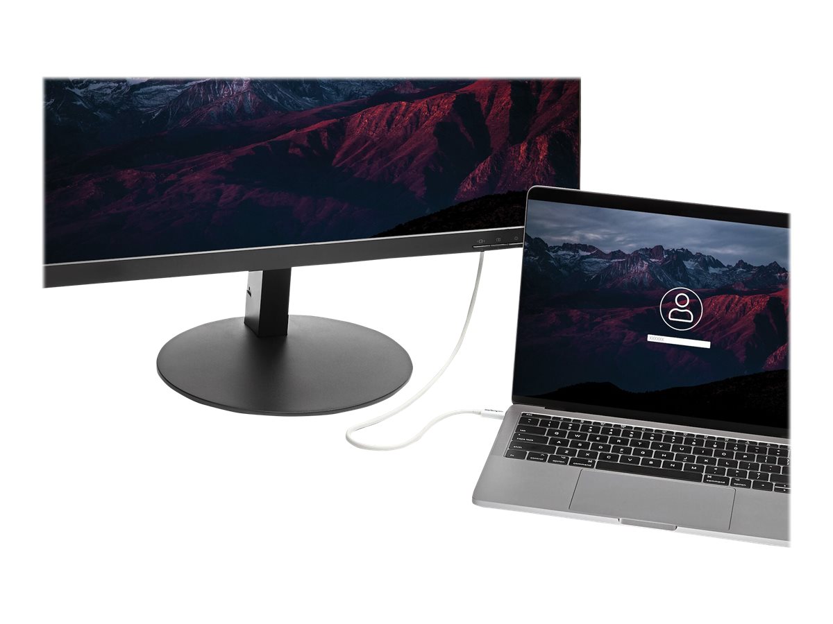 StarTech.com 1.6ft (50cm) Thunderbolt 3 Cable, 40Gbps, 100W PD, 4K/5K Video, Thunderbolt-Certified, Compatible w/ TB4/USB 3.2/DisplayPort - Thunderbolt-Kabel - USB-C (M)