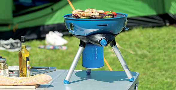 Camping Gaz Campingaz Party Grill 400 CV - Schwarz - Blau - Rund - 1 Zone(n) - Abnehmbarer Deckel - 3 Bein(e) - 2000 W, Ansicht 4