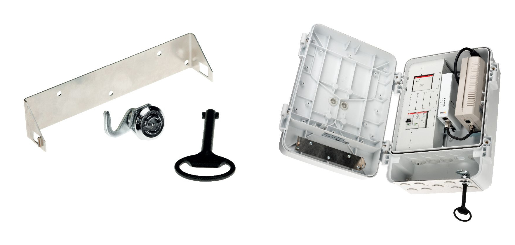 Axis Cabinet Lock A - Zubehörkit für Gehäuse, Ansicht 2