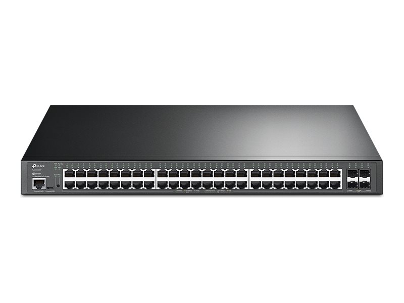 TP-LINK JetStream TL-SG3452XP V1 - Switch - L2+ - managed - 48 x 10/100/1000 (PoE+)