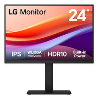 LG 24" 24BA55W-B FHD HDMI DP IPS - Flachbildschirm (TFT/LCD) - 61 cm