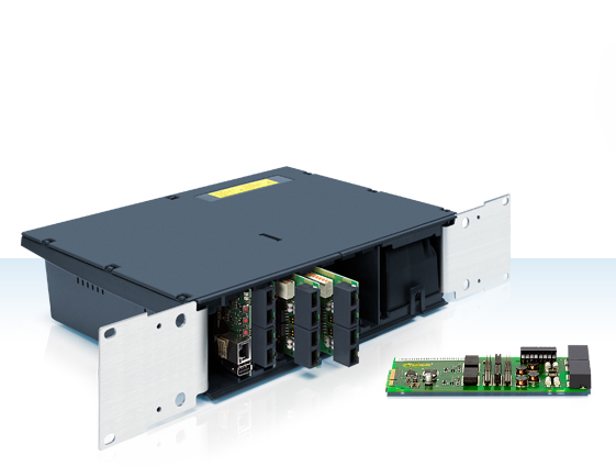 Auerswald COMpact 5200R - IP-PBX - 2U - in Rack montierbar, Ansicht 3