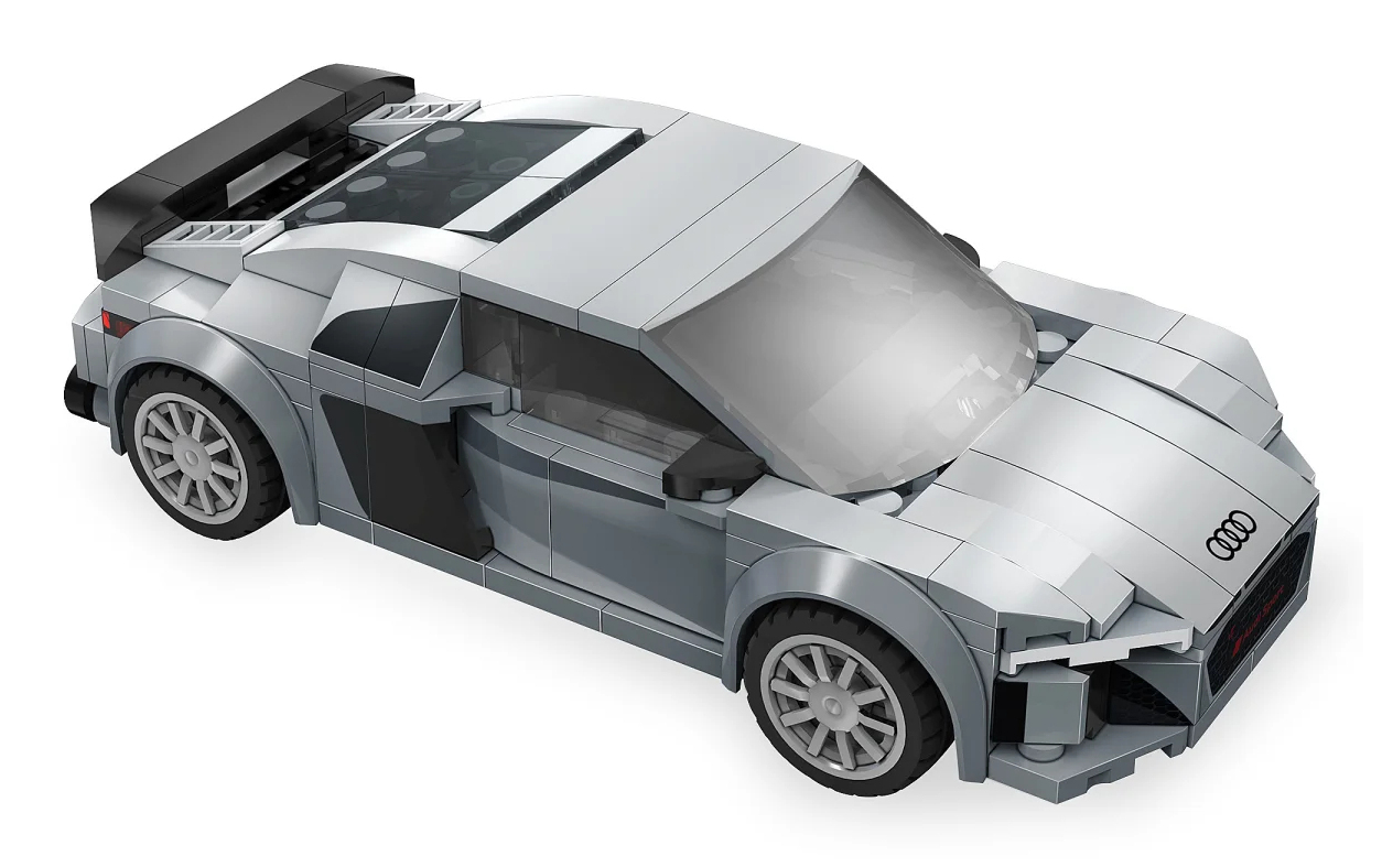 JAMARA CaDA Audi R8 Coup 1 24 Bricks grau 8+, Ansicht 2