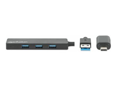 Manhattan Hub - combo USB-A and USB-C - 4 x USB 3.2 Gen 1, Ansicht 4