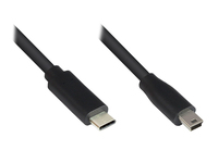 Good Connections 3310-CM030 - 3 m - USB C - 5 x Micro-USB B - USB 2.0 - 0,48 Gbit/s - Schwarz, Ansicht 2
