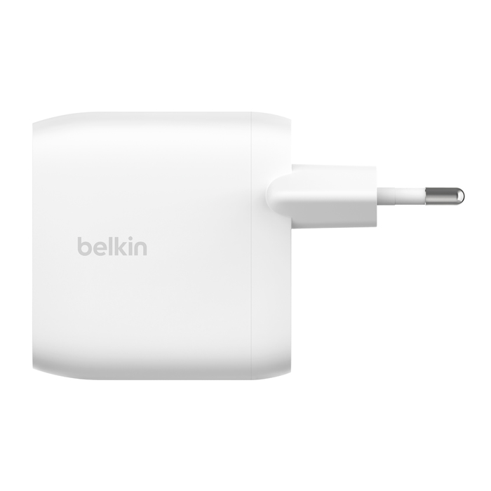 Belkin BoostCharge Pro - Netzteil - 60 Watt - 2.7 A - Fast Charge, Power Delivery 3.1 - 2 Ausgabeanschlussstellen, Ansicht 4