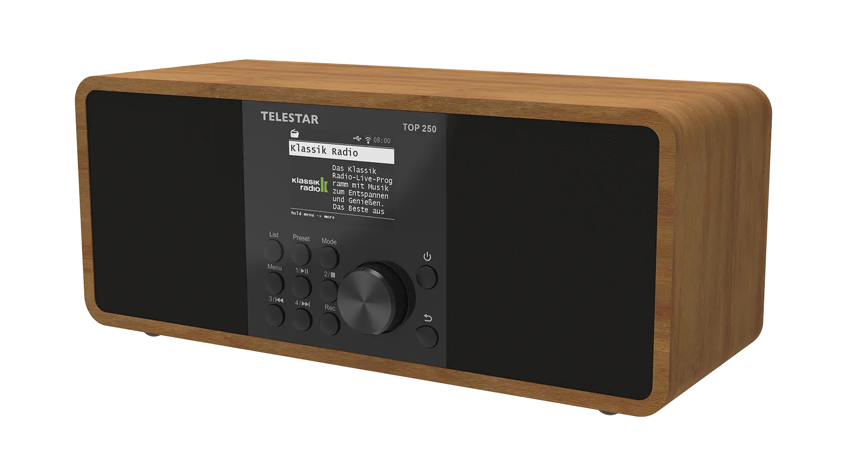 Telestar TOP 250 Holz Multifunktionsradios Stationär, Ansicht 2
